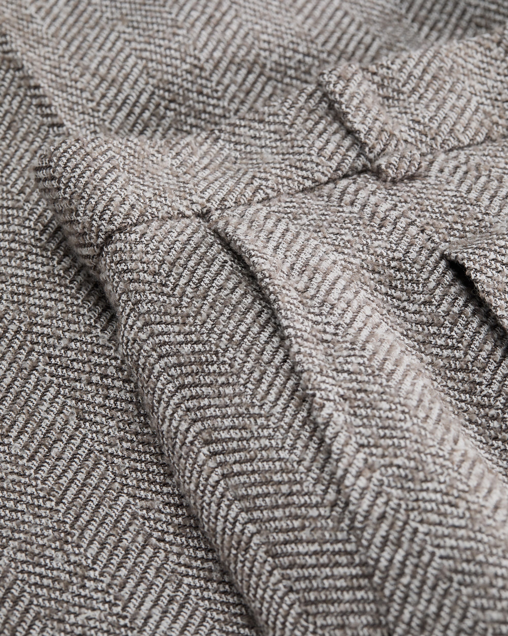 Pemma Pleated Herringbone Wool-Blend Pants - 4
