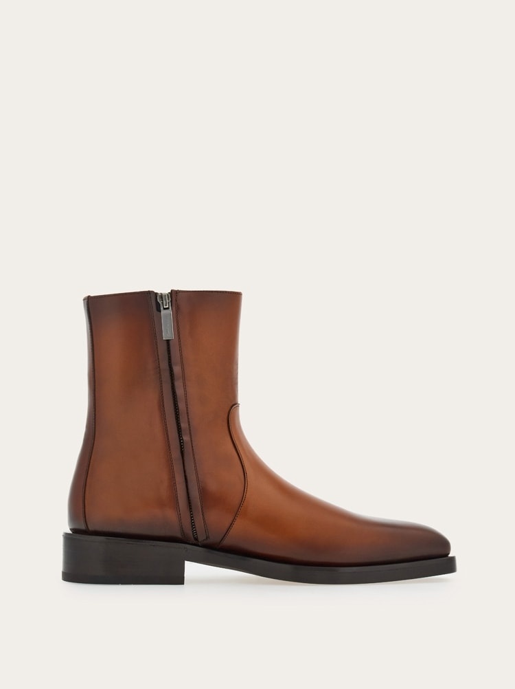 DUAL TONE ANKLE BOOT - 5