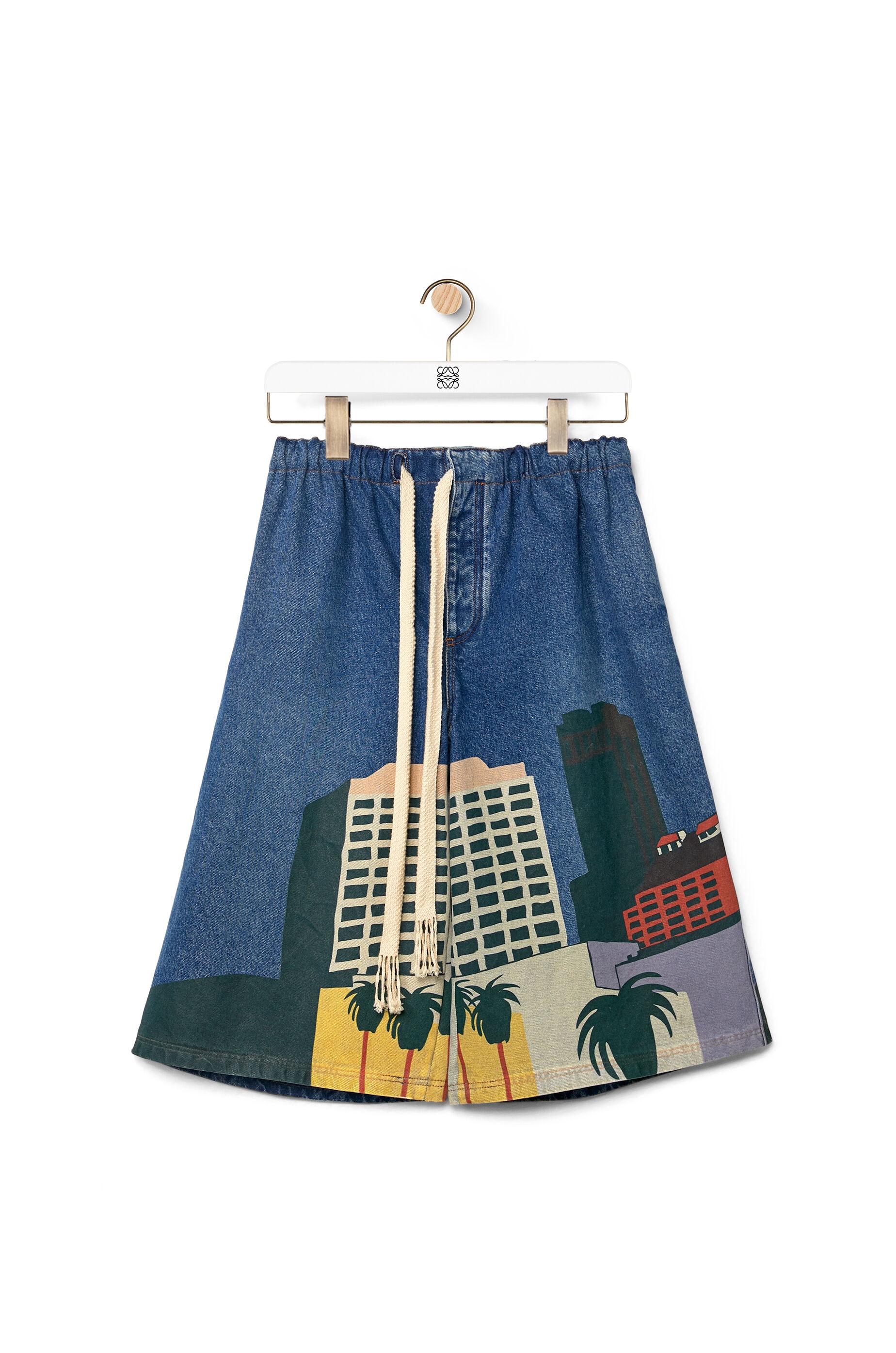 L.A. Series drawstring shorts in cotton - 1