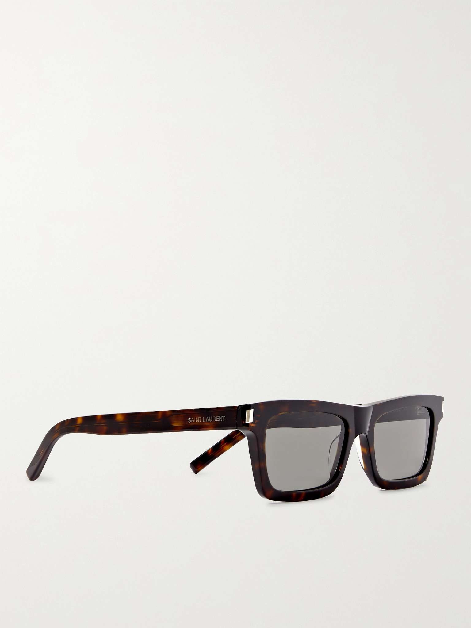 Square-Frame Tortoiseshell Acetate Sunglasses - 4