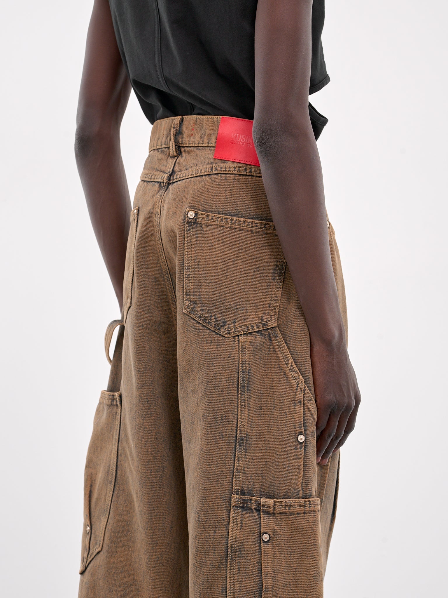 Workwear Multi Rivet Denim Jeans - 5