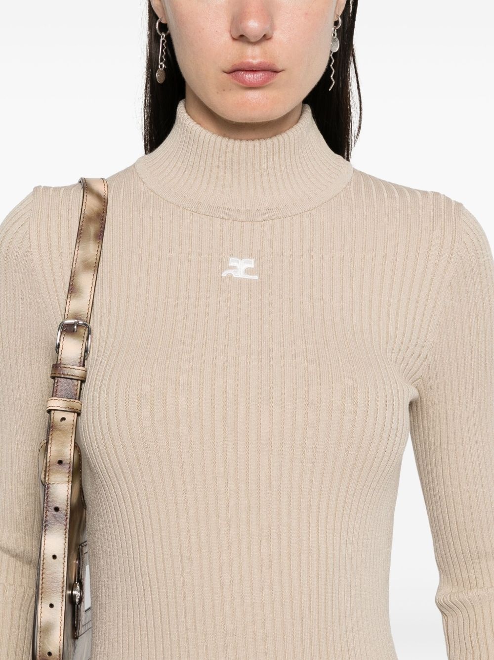 Reedition ribbed sweater - 5