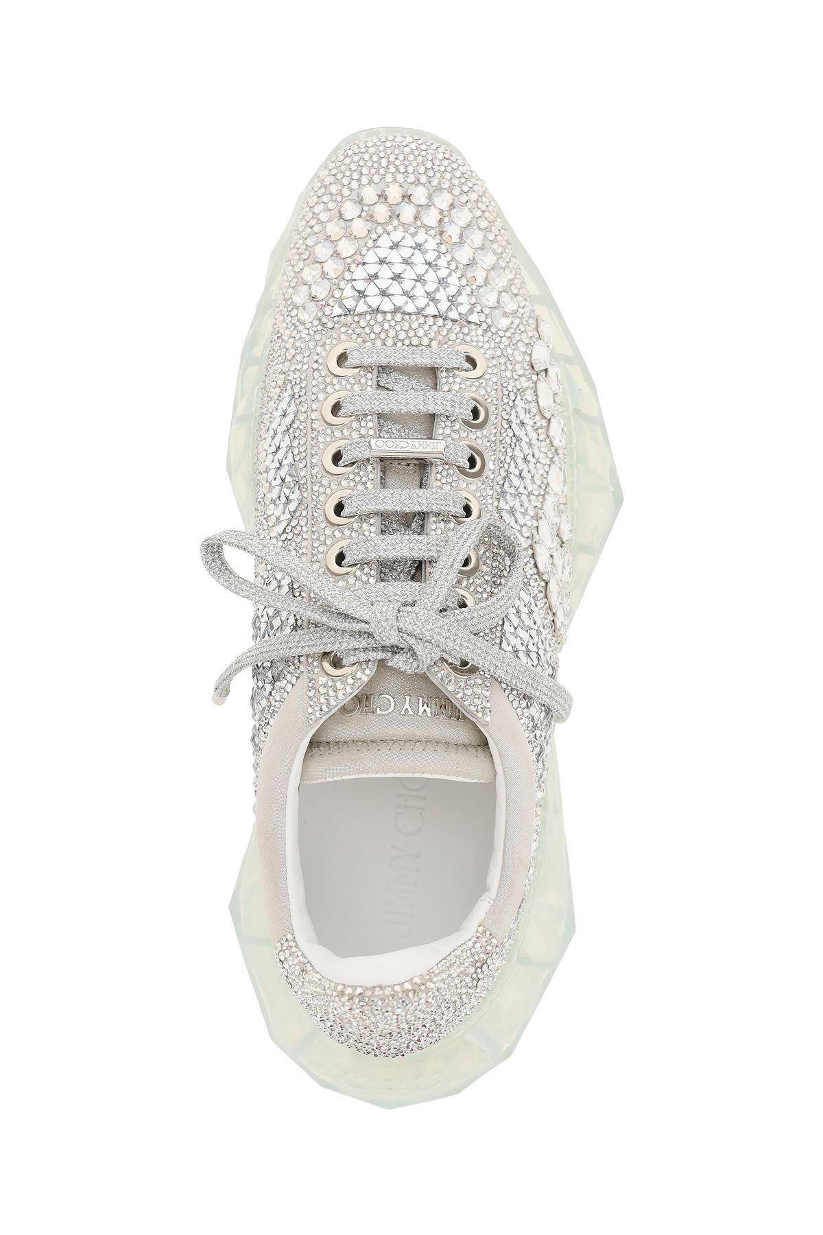 DIAMOND F SNEAKERS WITH CRYSTALS - 3