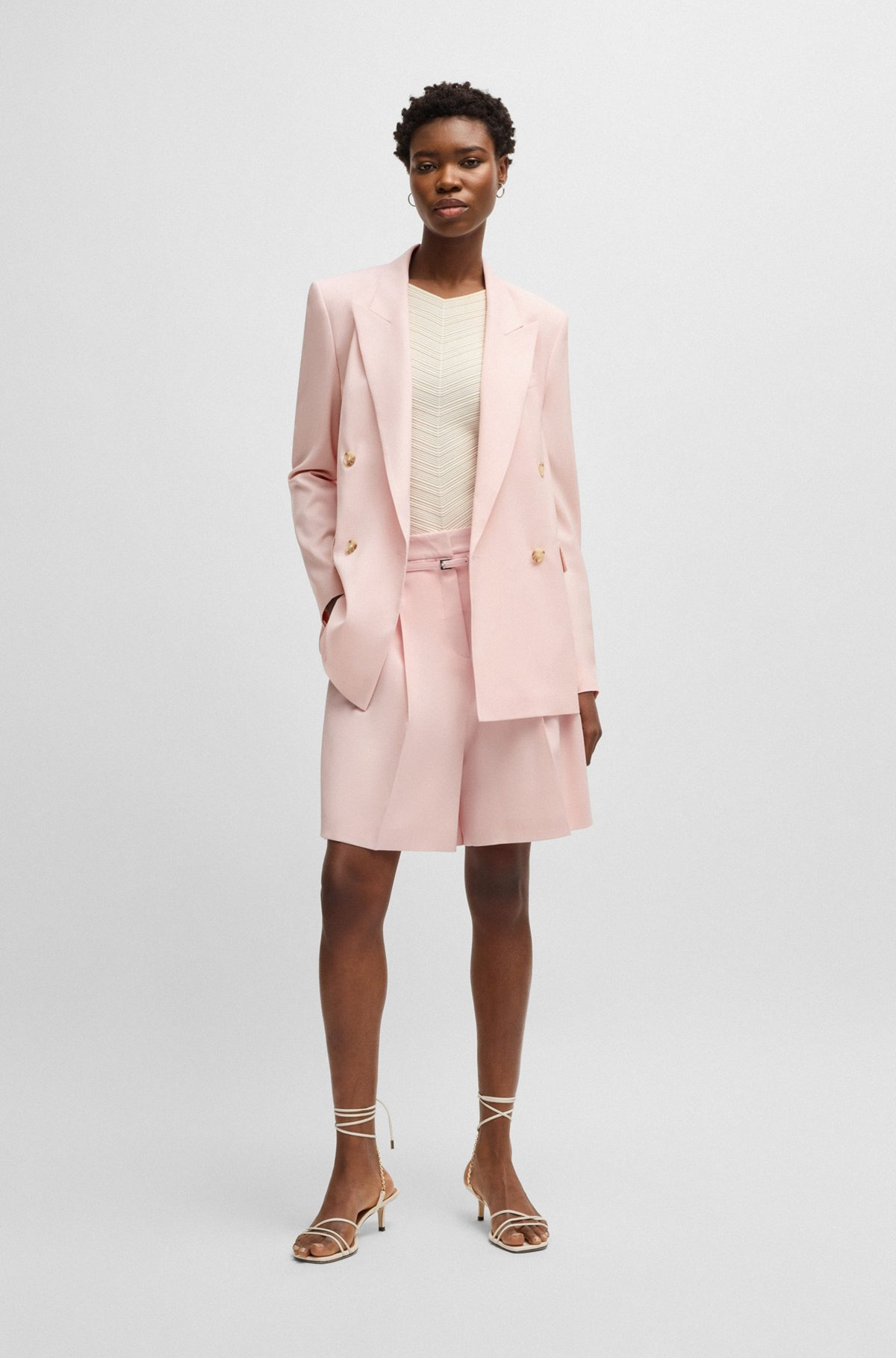 REGULAR-FIT BLAZER IN VIRGIN WOOL - 3