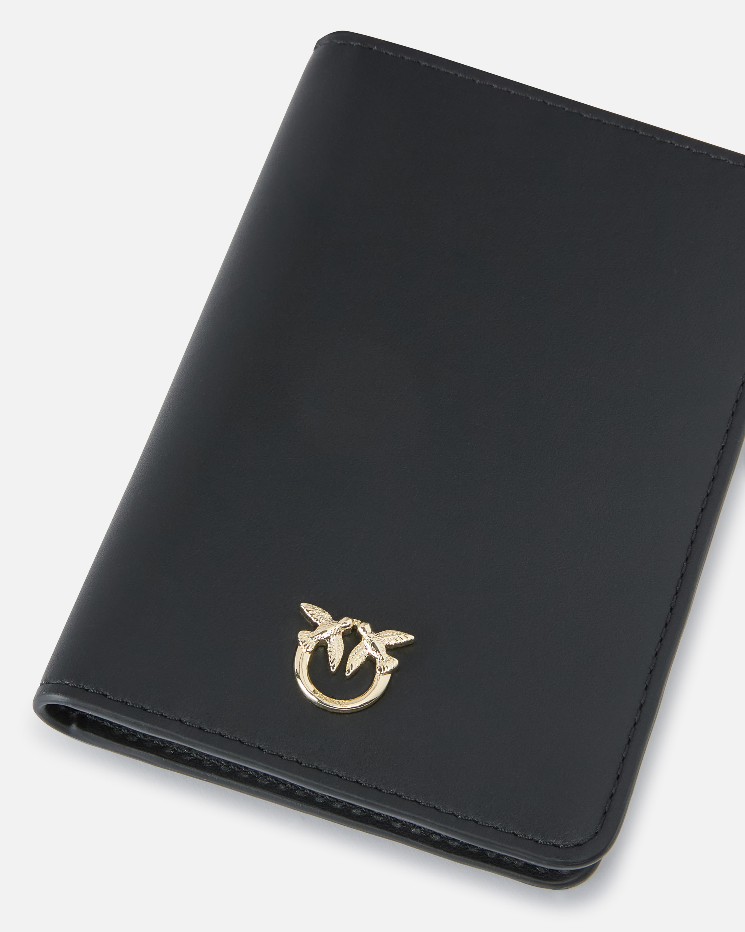 SMOOTH LEATHER PASSPORT HOLDER PINKO GALLERIA. - 4