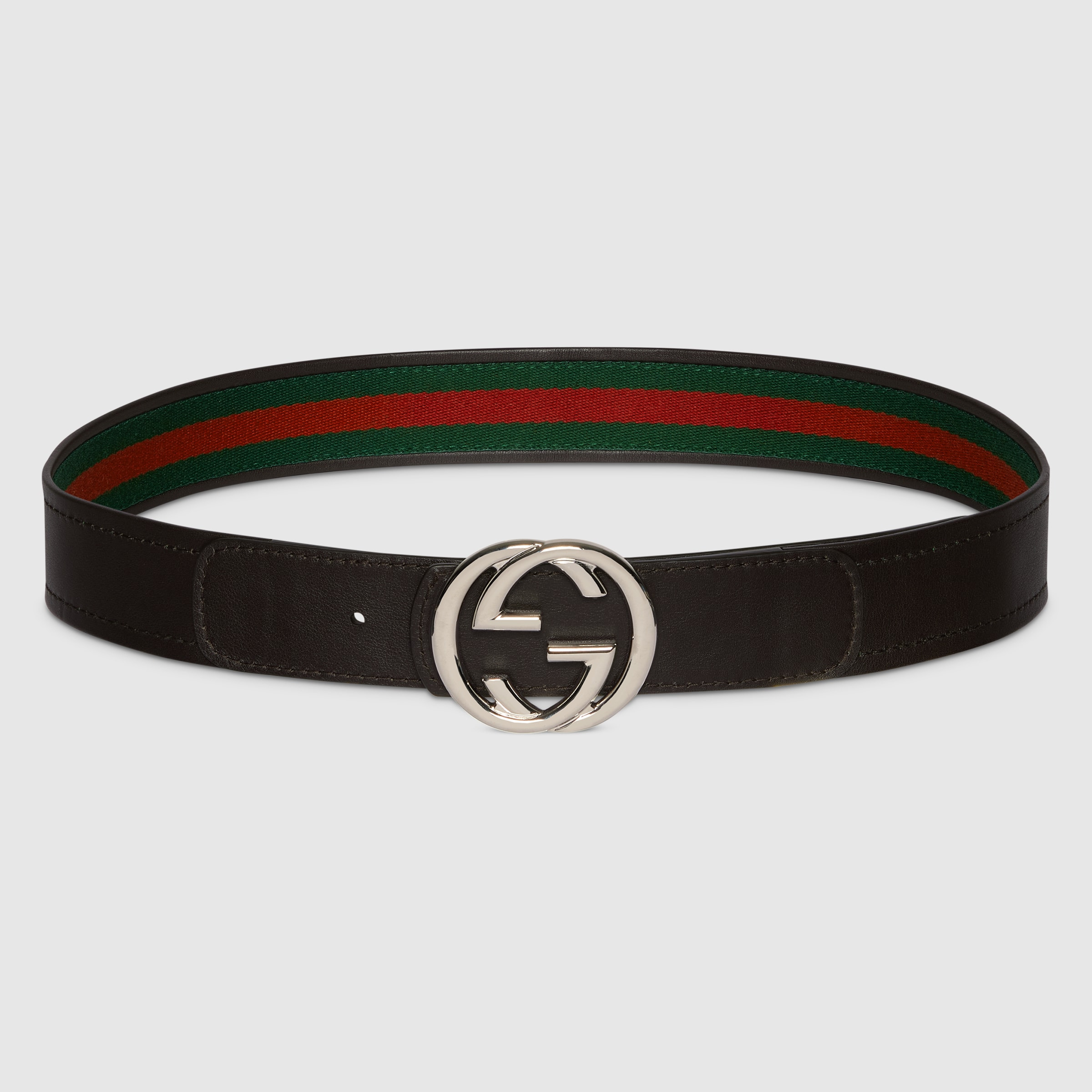 Reversible belt with Interlocking G buckle - 6