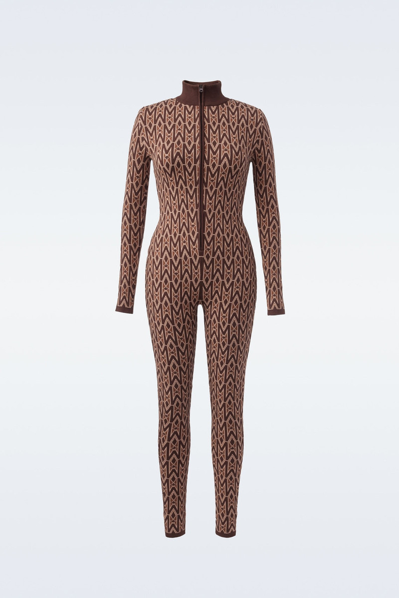 KYM Agile-360 double-knit monogram jumpsuit 6