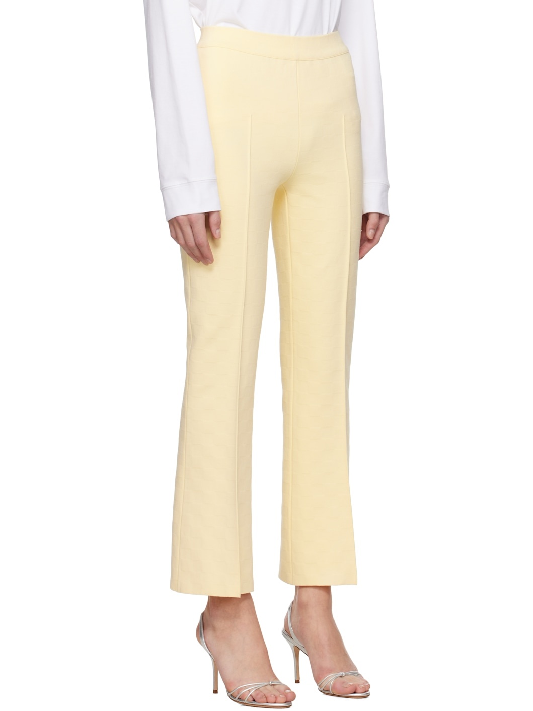 Yellow Kick Trousers - 2
