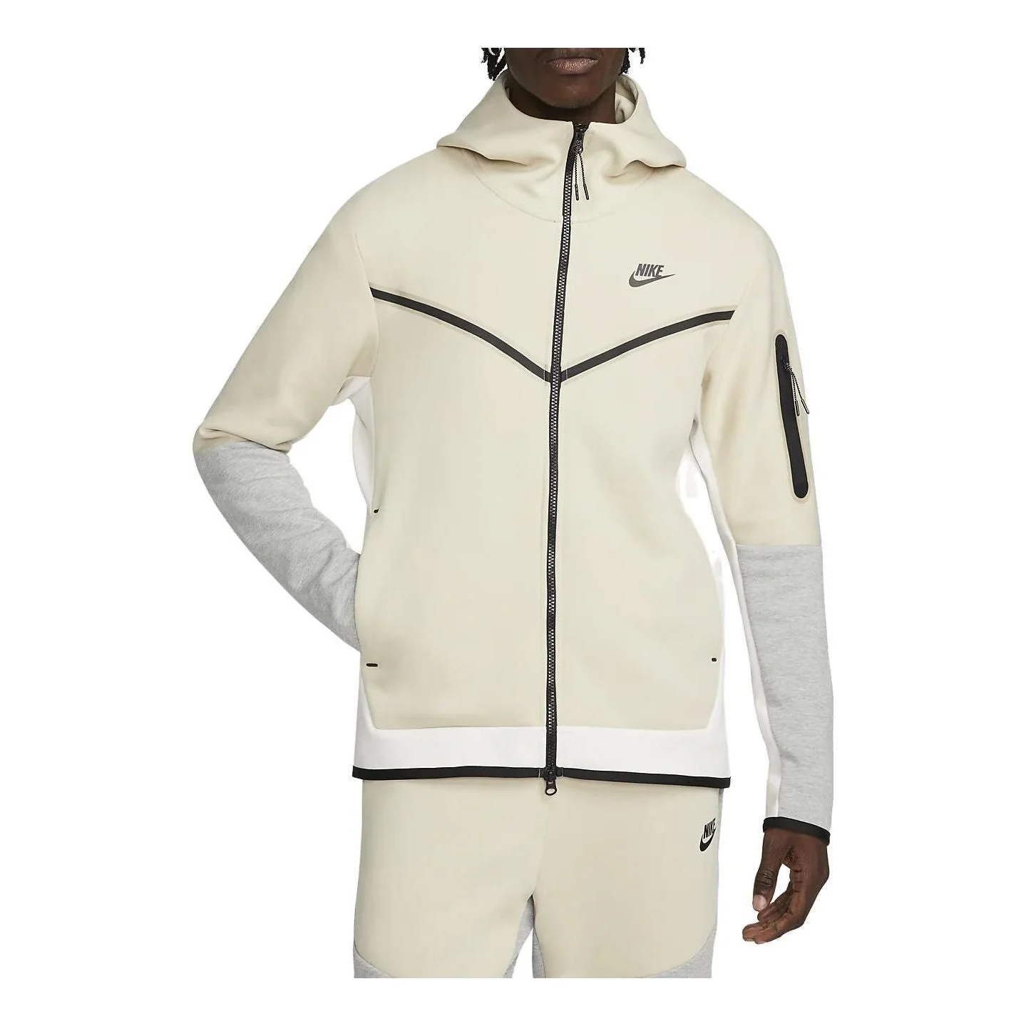 Nike Sportswear Tech Fleece Hoodie 'Rattan' CU4489-206 - 1