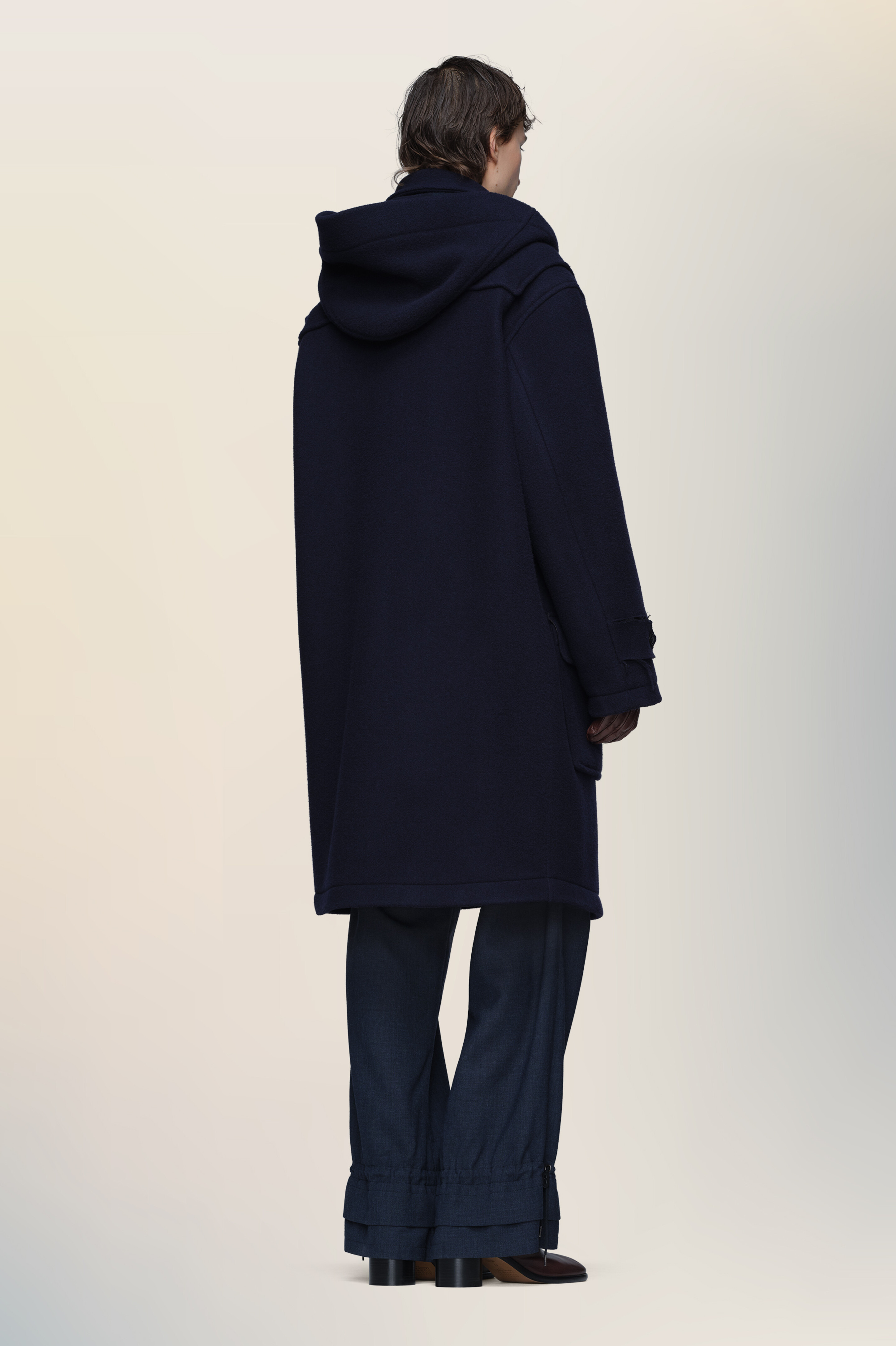 Reversible wool coat - 5