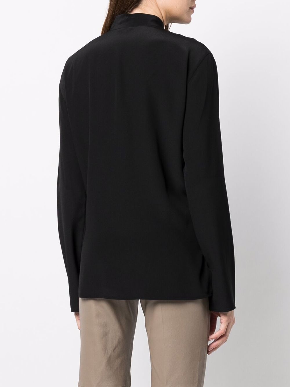 Bayne tie-fastening blouse - 4