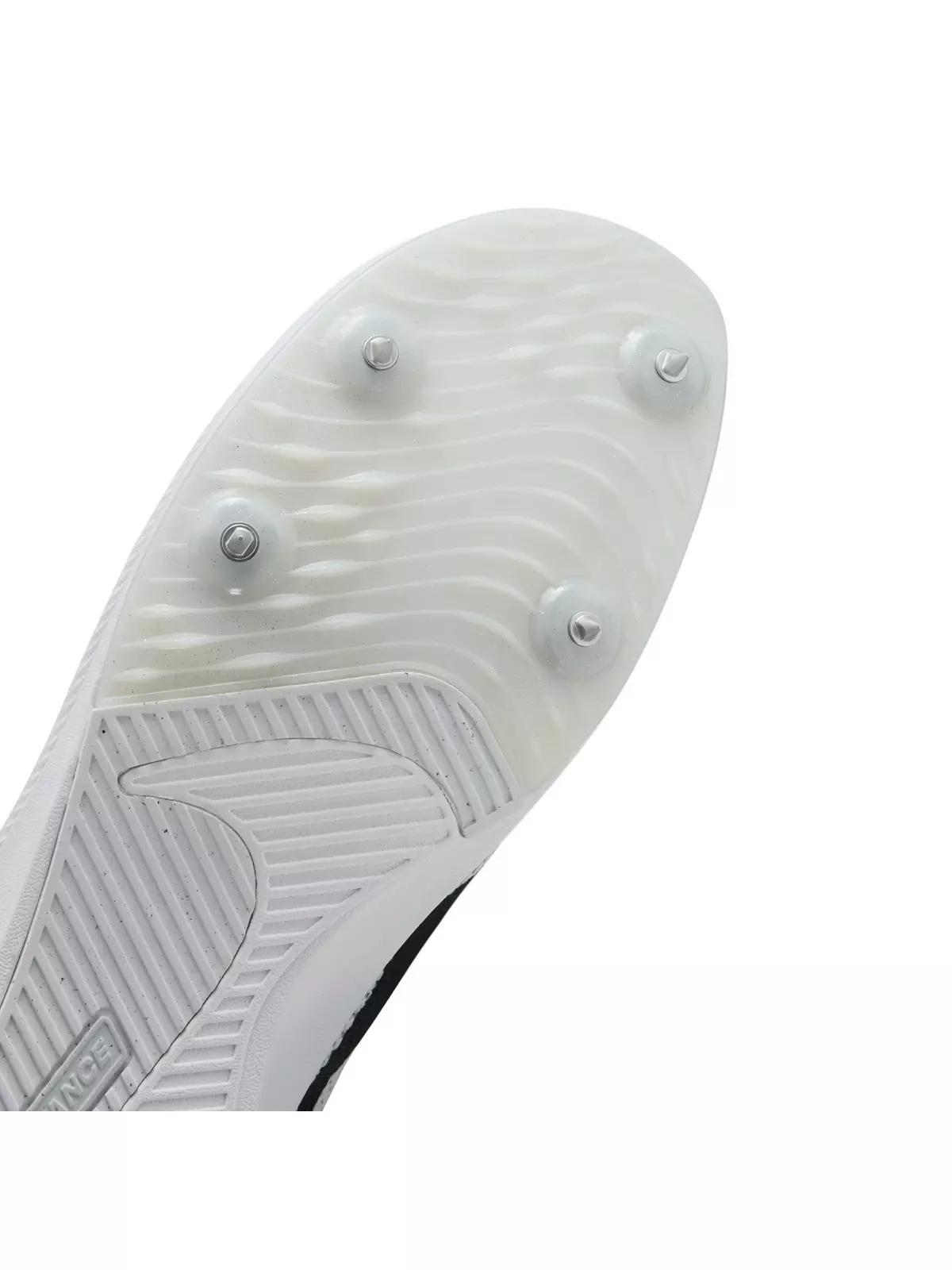 Rival Distance "White/Black/Metallic Silver" Unisex Track Spike - 11