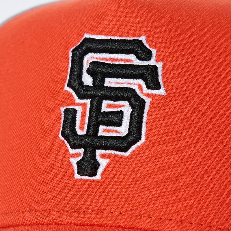 PALACE SAN FRANCISCO GIANTS NEW ERA 9FORTY A-FRAME ORANGE 5