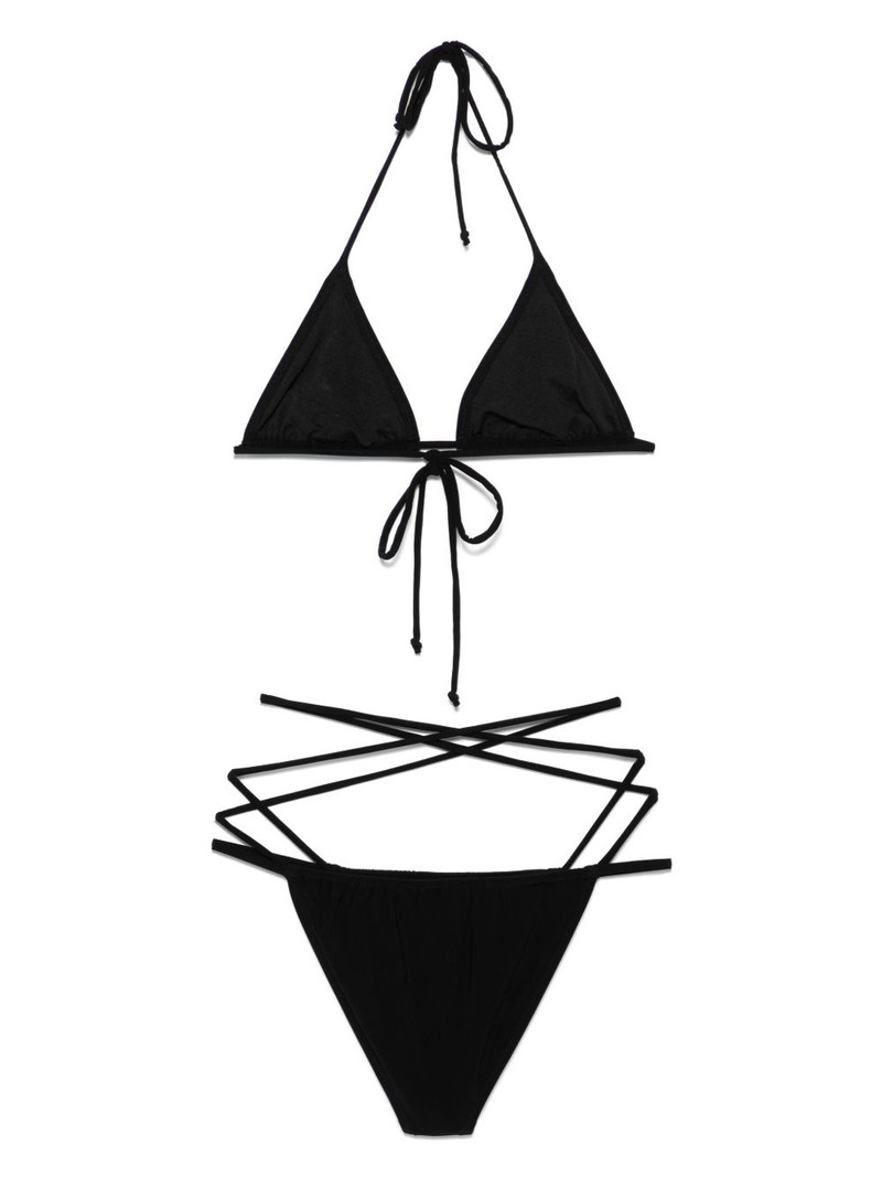 NORMA KAMALI criss-cross bikini set outlook