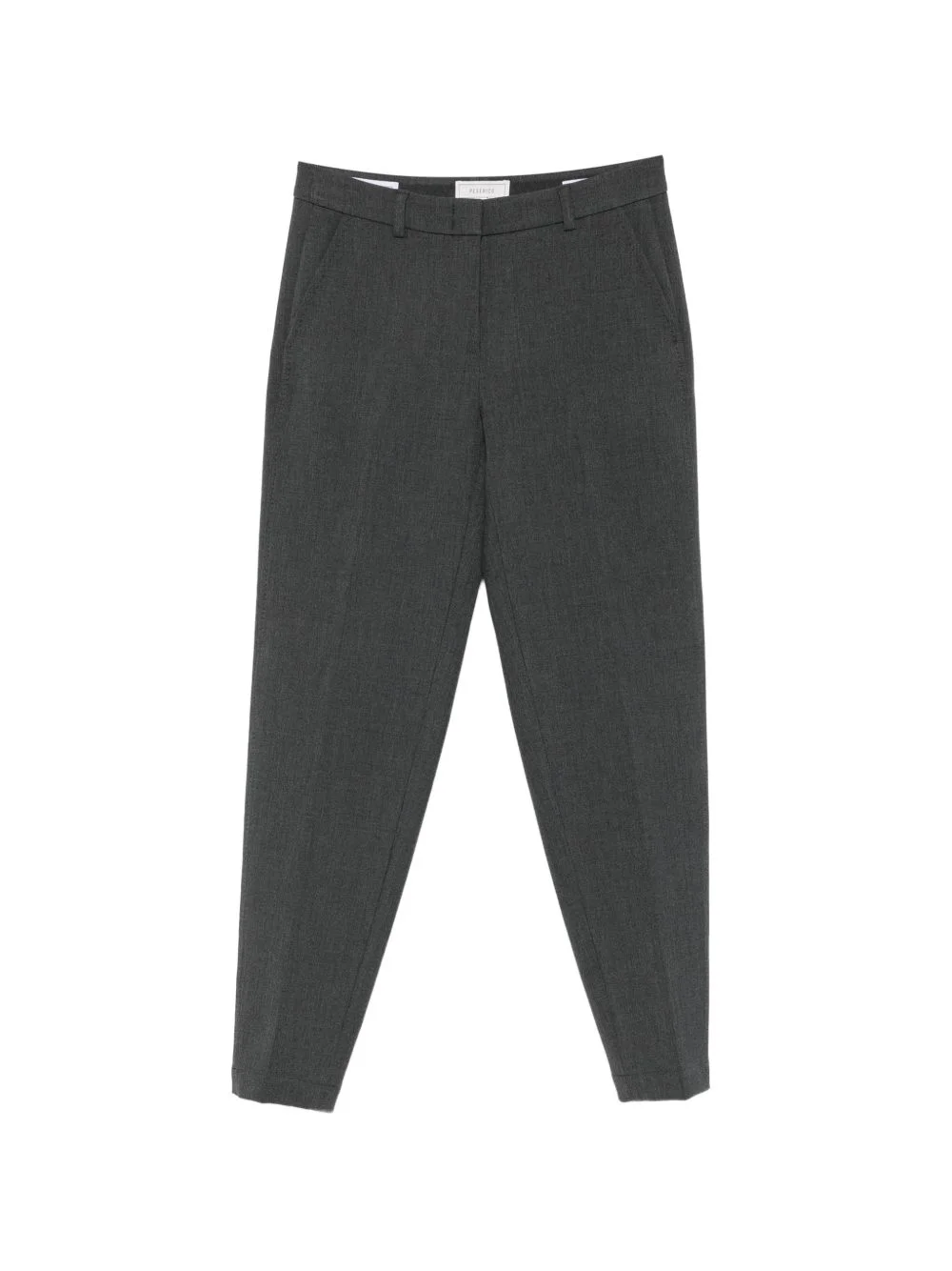 belt-loop cropped trousers - 1