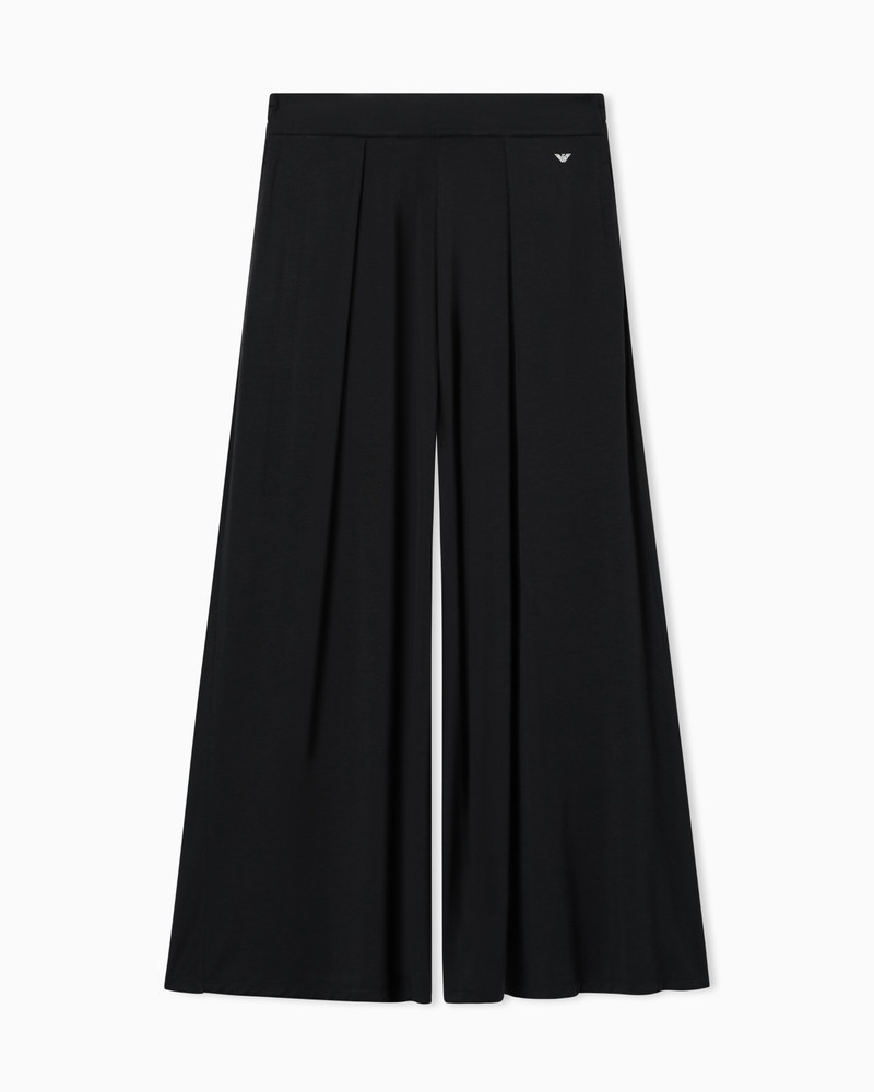 ASV ESSENTIAL LOOSE-FIT JERSEY LOUNGEWEAR TROUSERS WITH LOGO 1