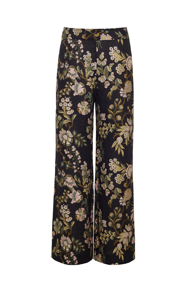 Josephine Pant The Best Fitting Pant In A Sophisticated Floral Print 1