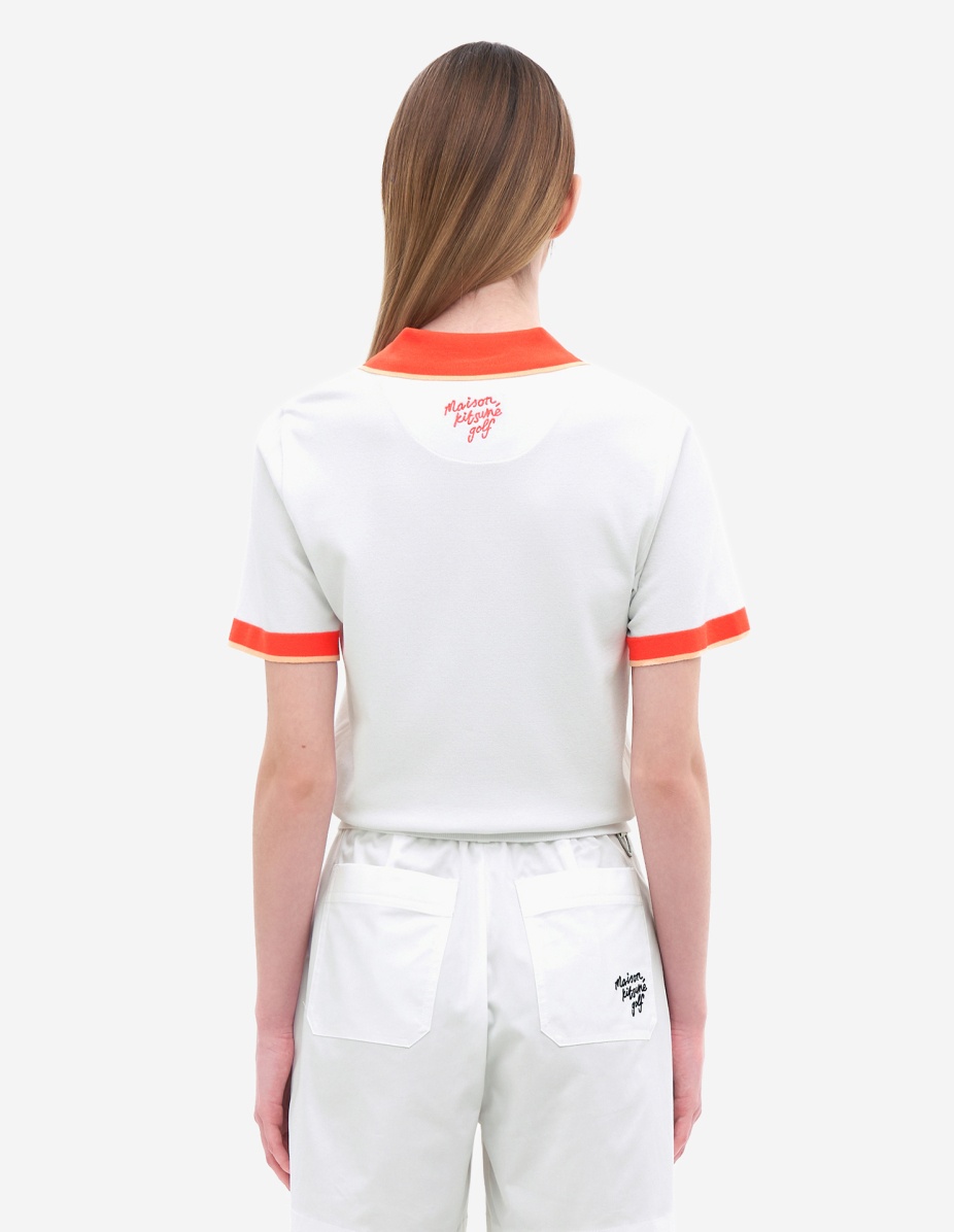 Women Profile Zipped Knit Polo - 4