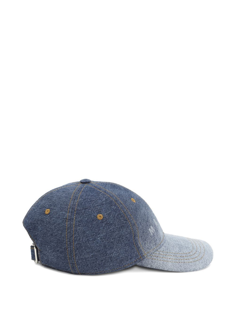 Marni logo ultramarine hat outlook