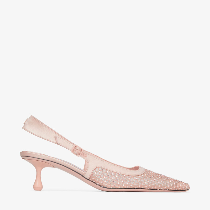 Amel 50 Macaron Mesh Pumps - 1