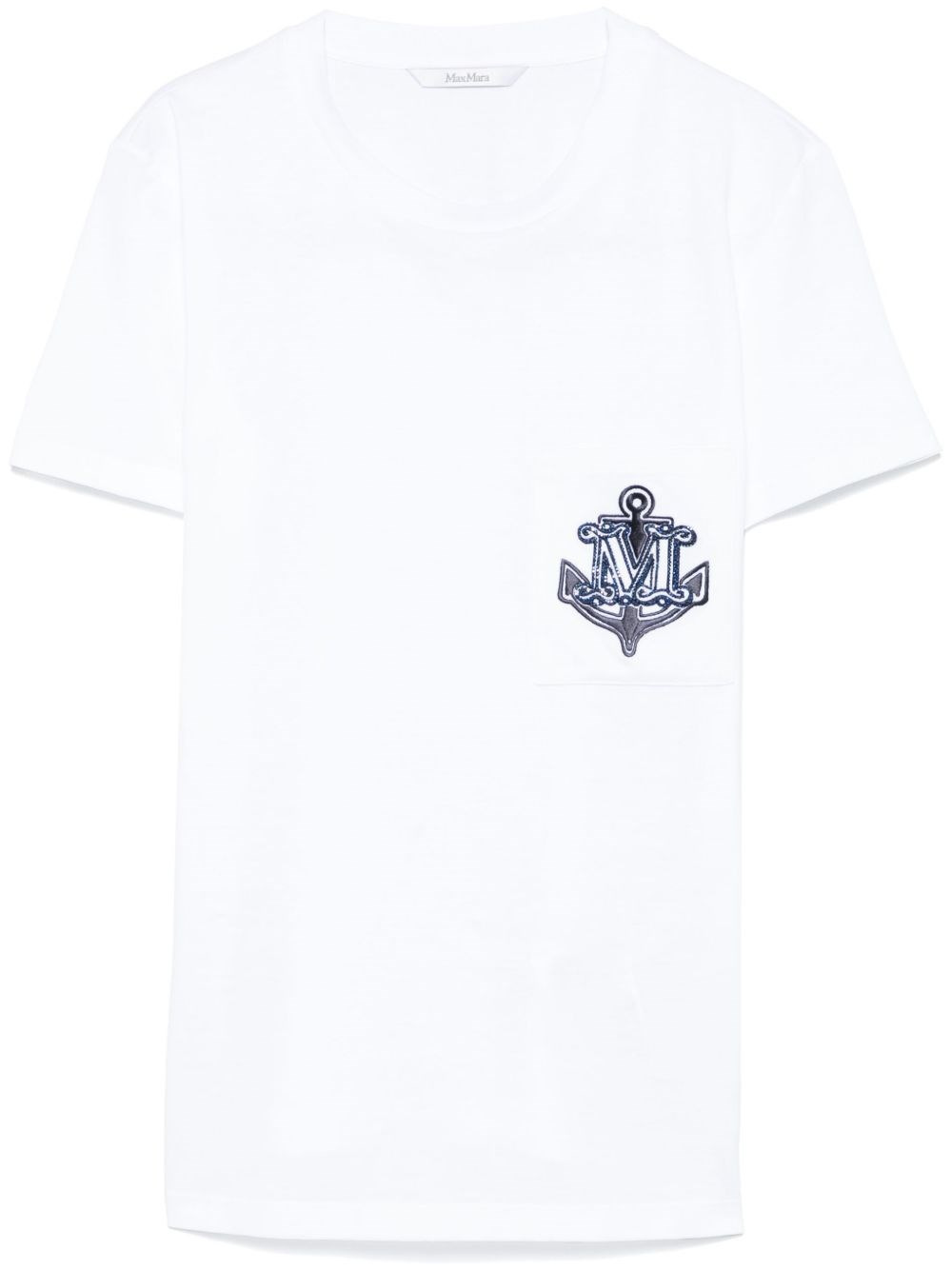 Logo cotton t-shirt - 1