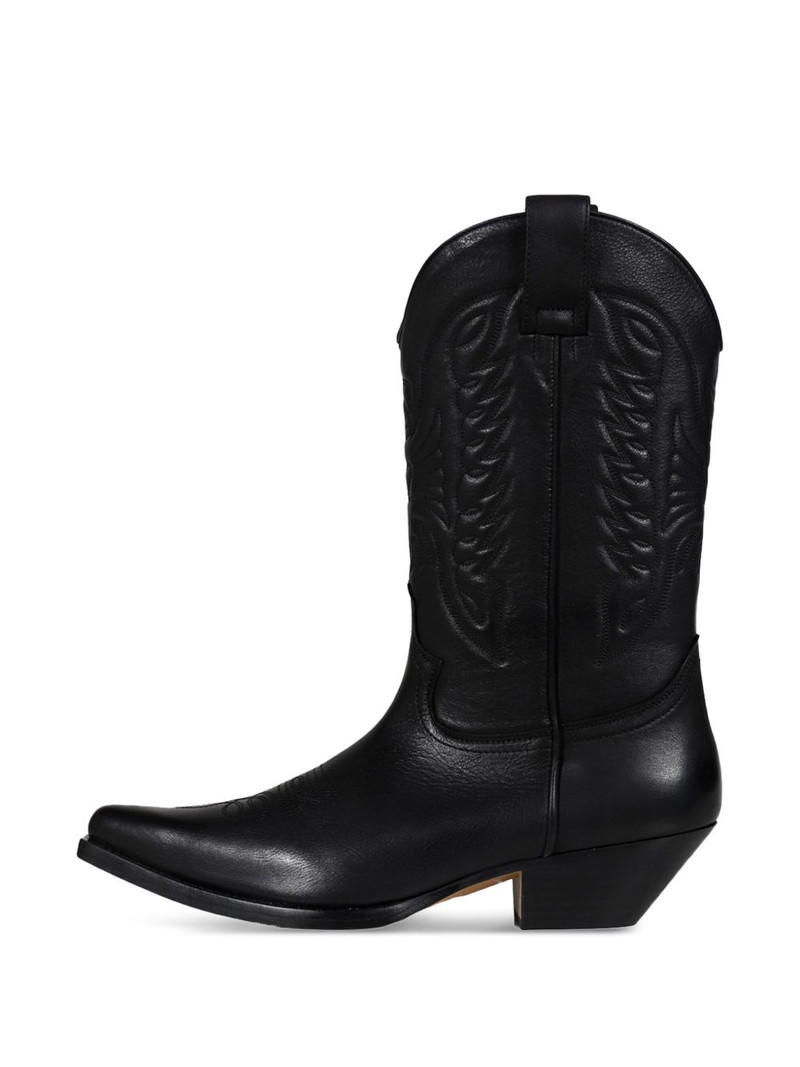 MM6 Maison Margiela leather boots outlook