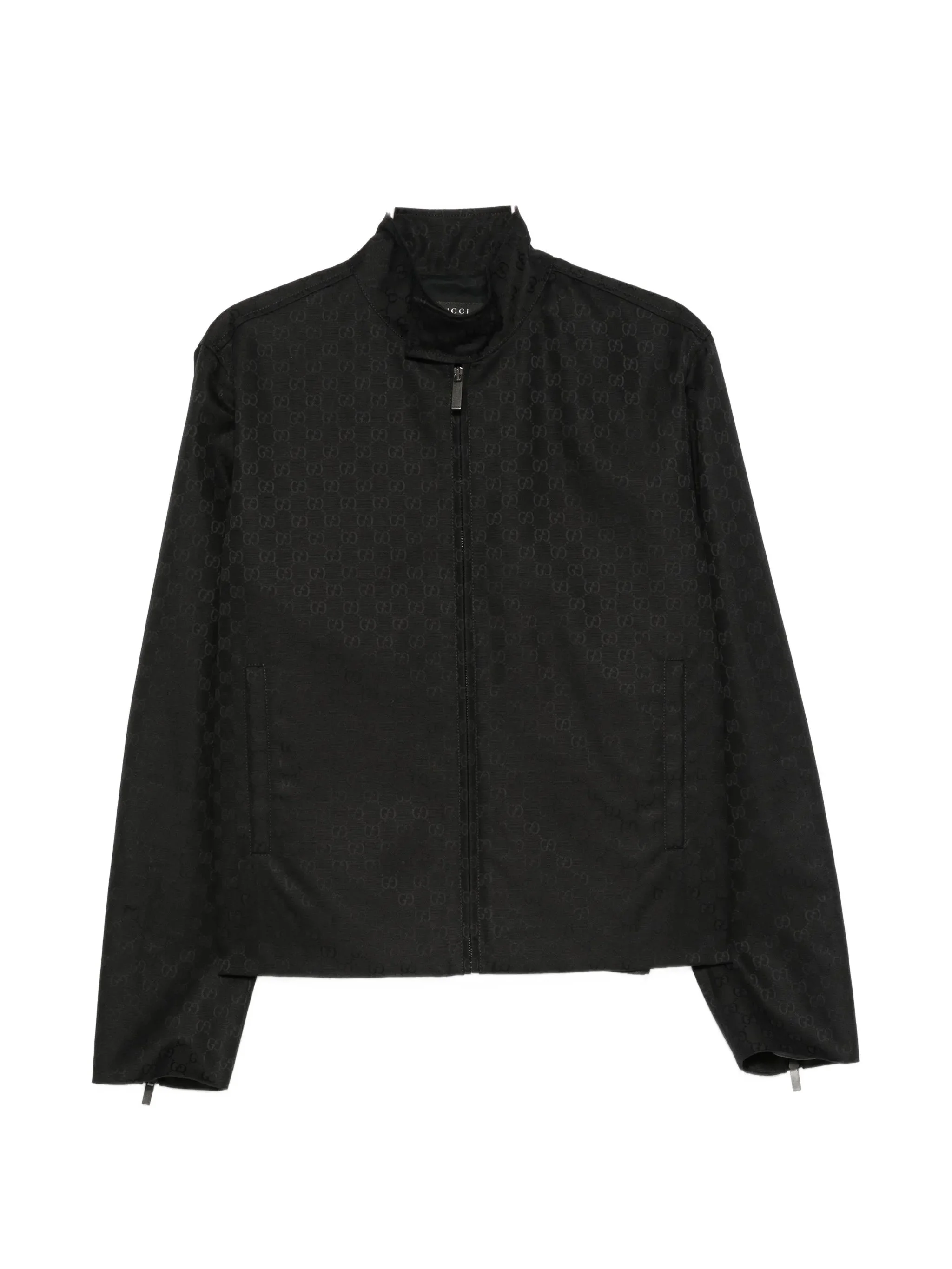 Gucci GG-pattern Zip-up Jacket - 1
