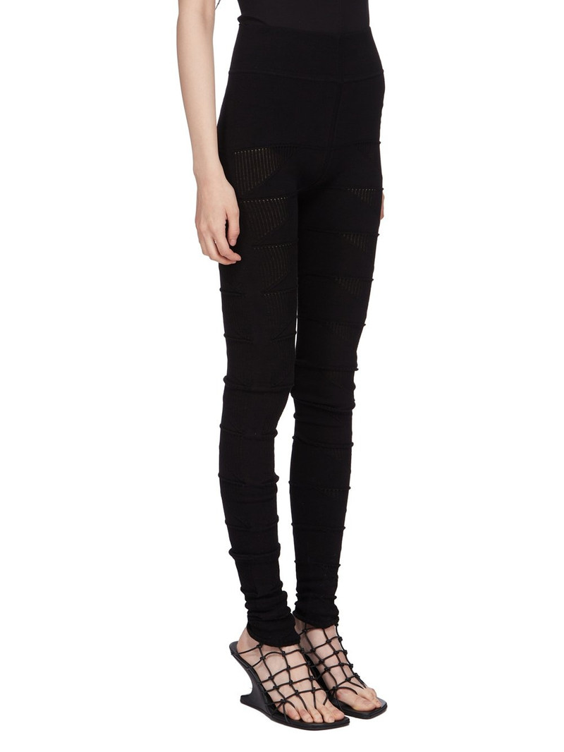 knit-panel leggings 2