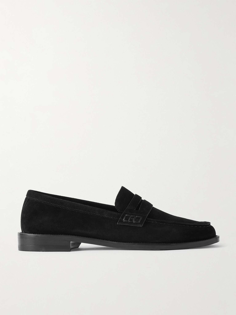 Perry Suede Penny Loafers - 1