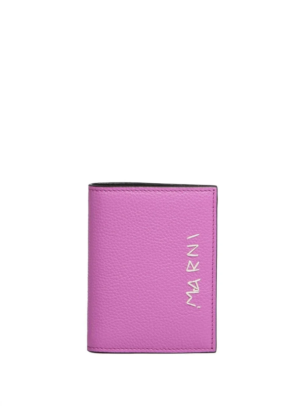 logo-embroidered billfold wallet - 1