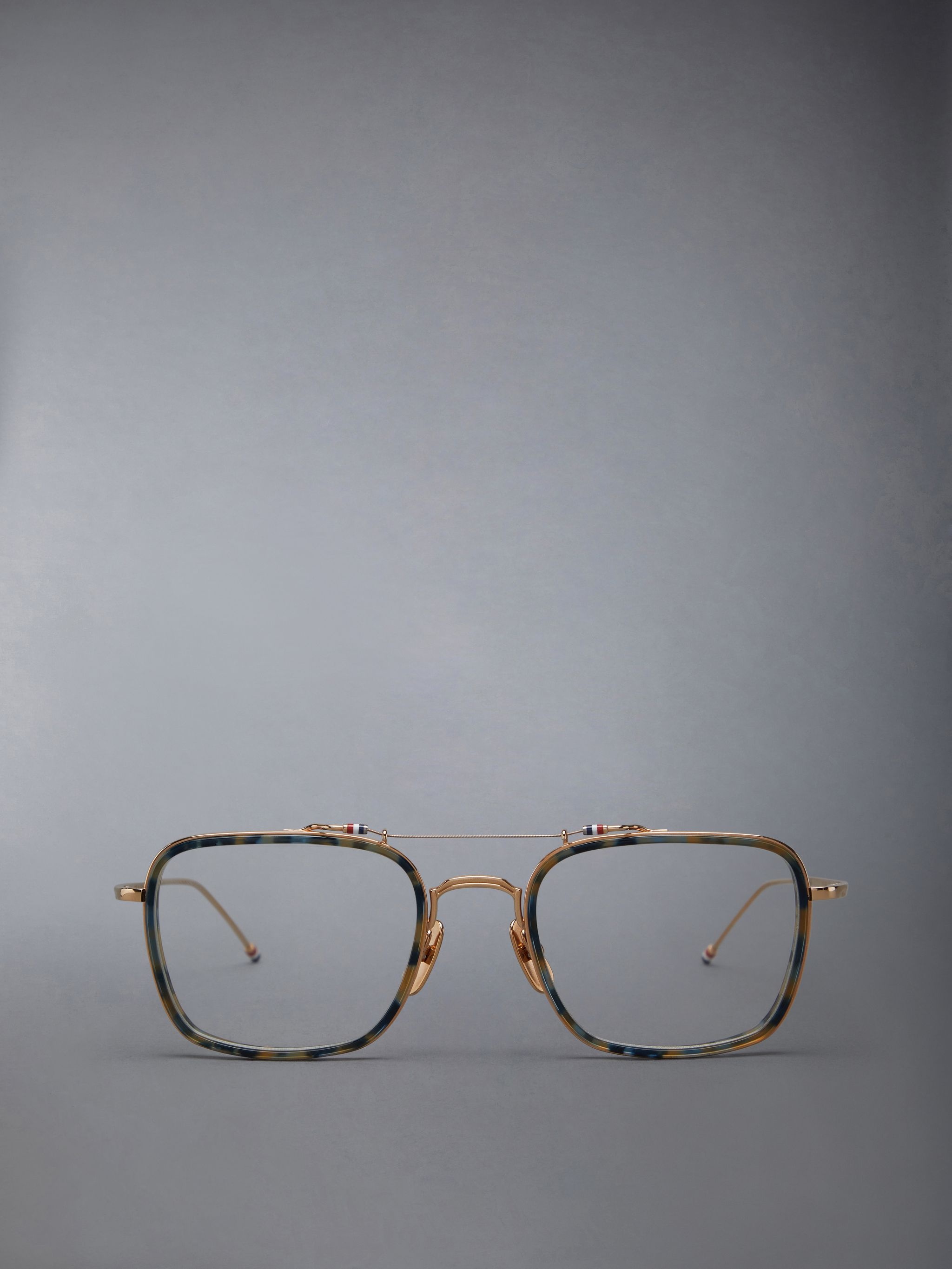 Titanium Round Eyeglasses - 1