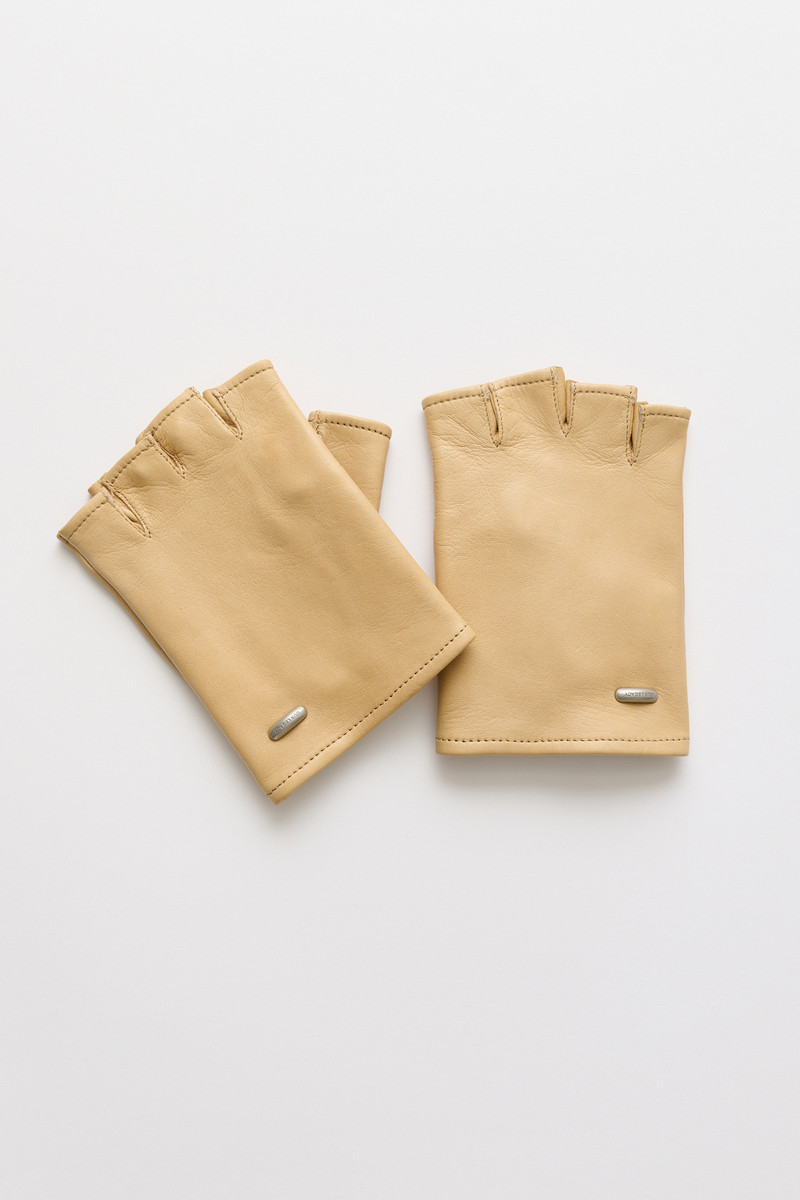 Biker Glove Cream Nappa 1
