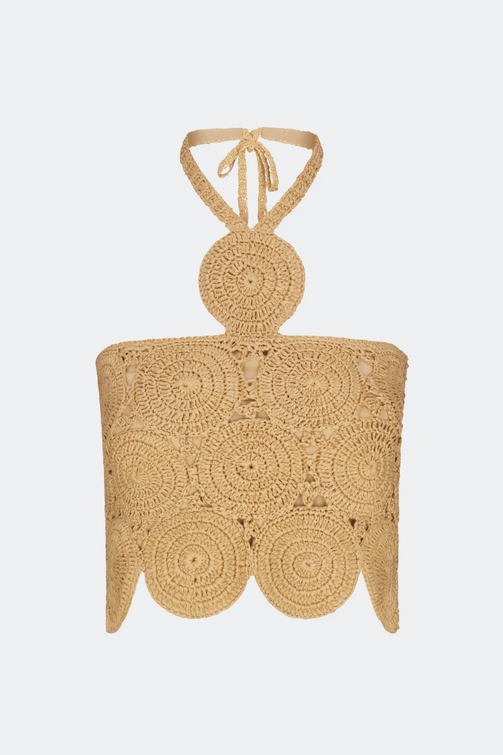 Atlas Crochet Top Natural - 1