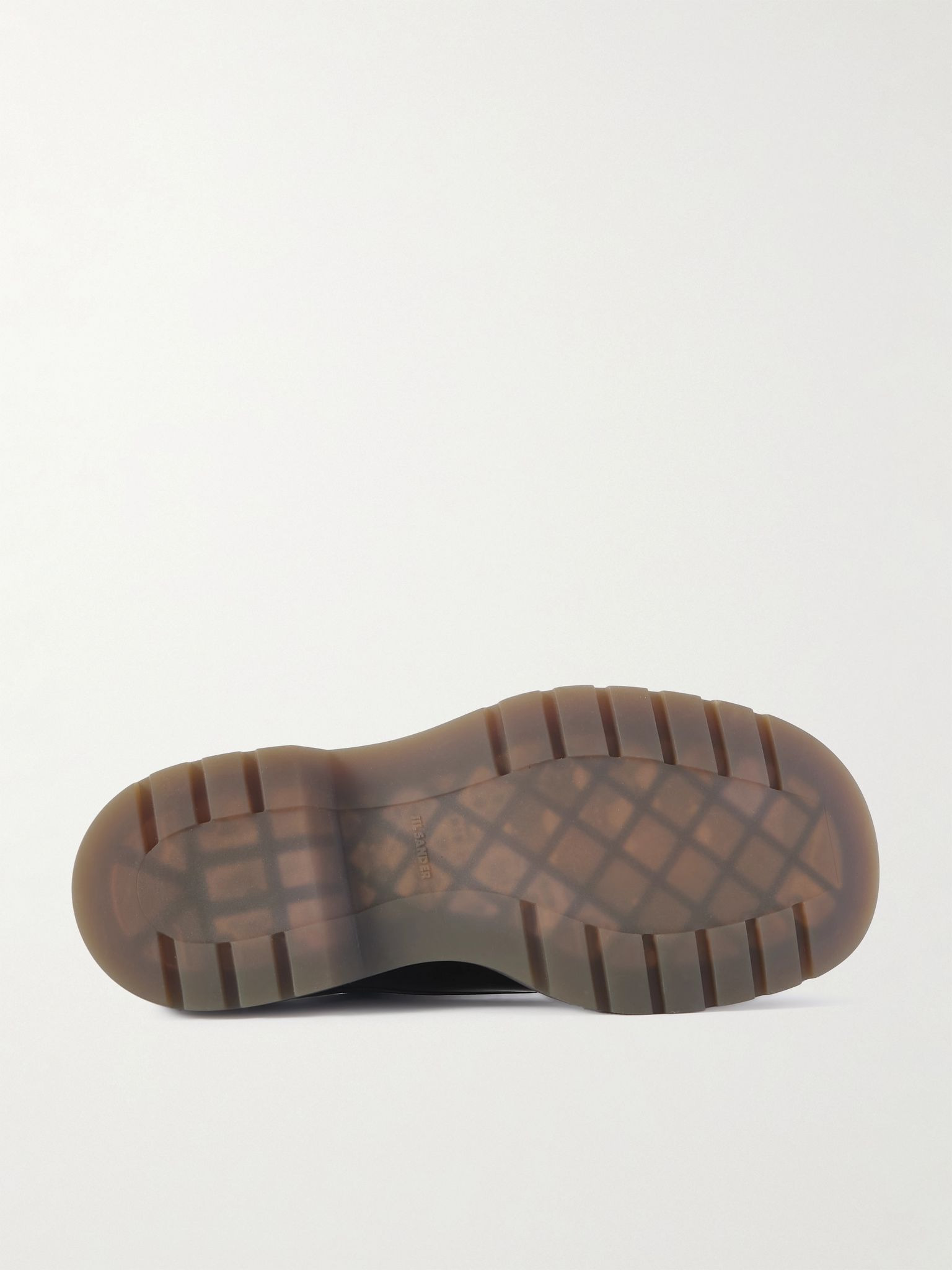 Leather Derby Shoes Black - 3