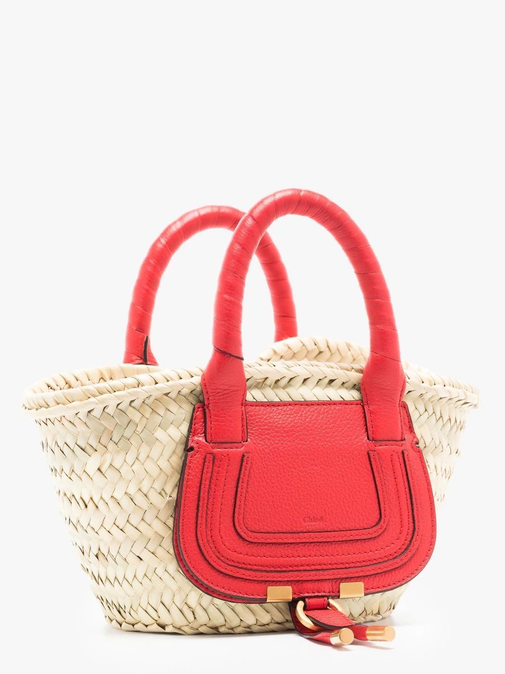 Marcie raffia tote bag - 5