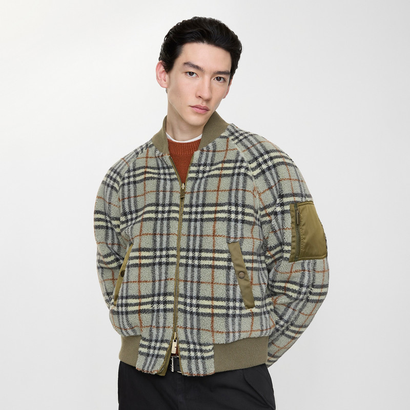 Reversible Nylon Bomber Jacket 3