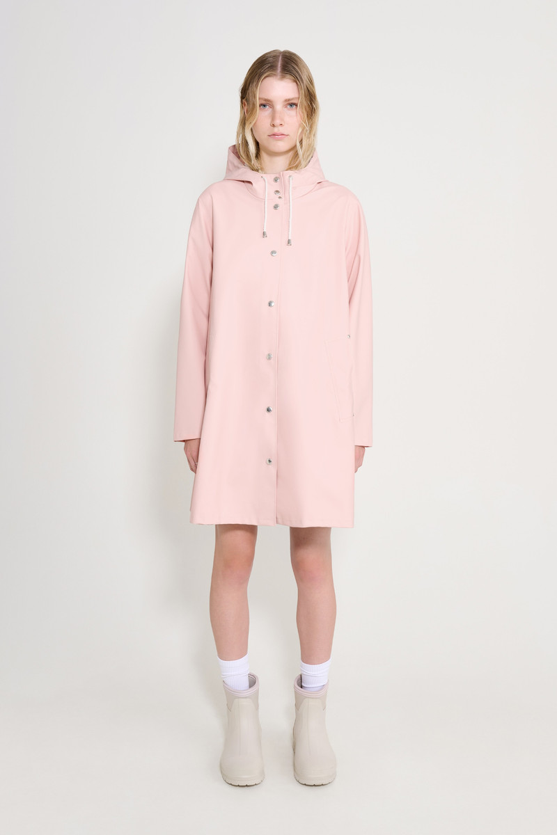 Mosebacke Lightweight Raincoat Pale Pink 1