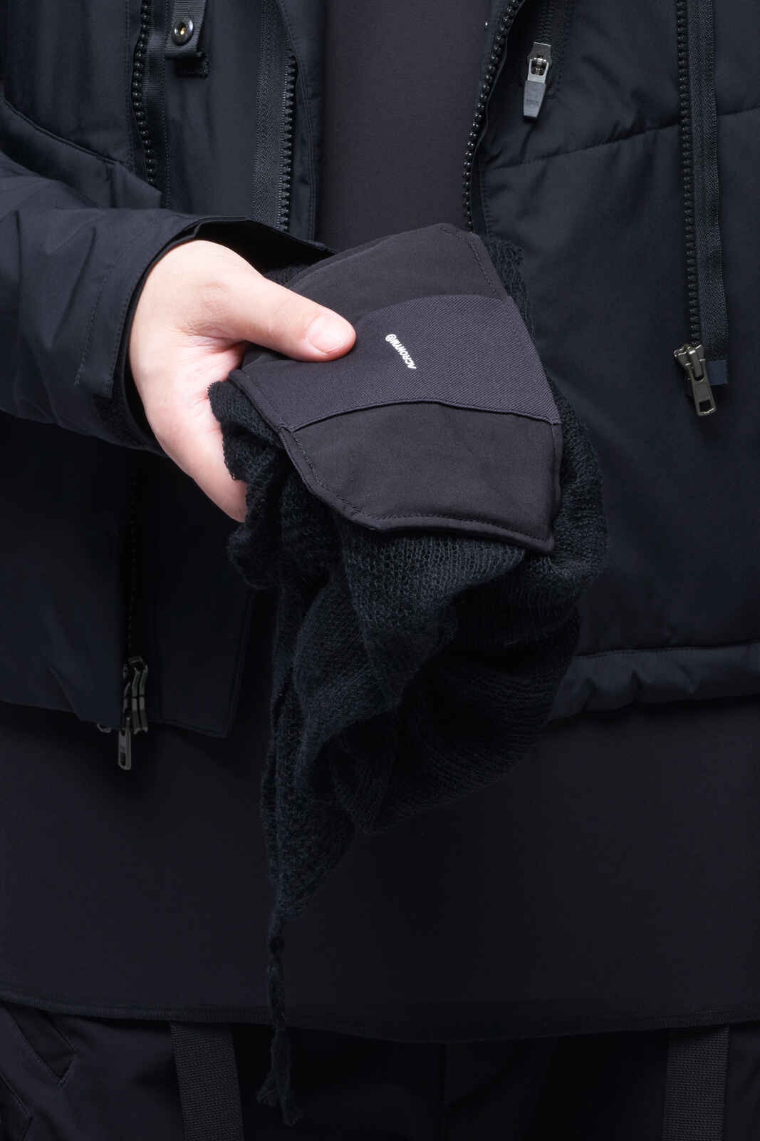 ACRONYM SM1-AM ブラック ACRONYM NG4-PS Modular Zippered Powerstretch® Neck Gaiter