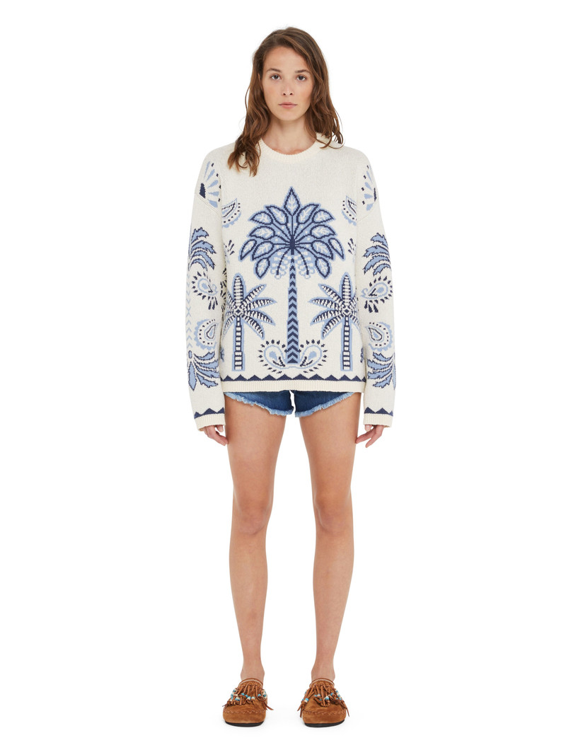 Wild Wonder Foulard Sweater 4