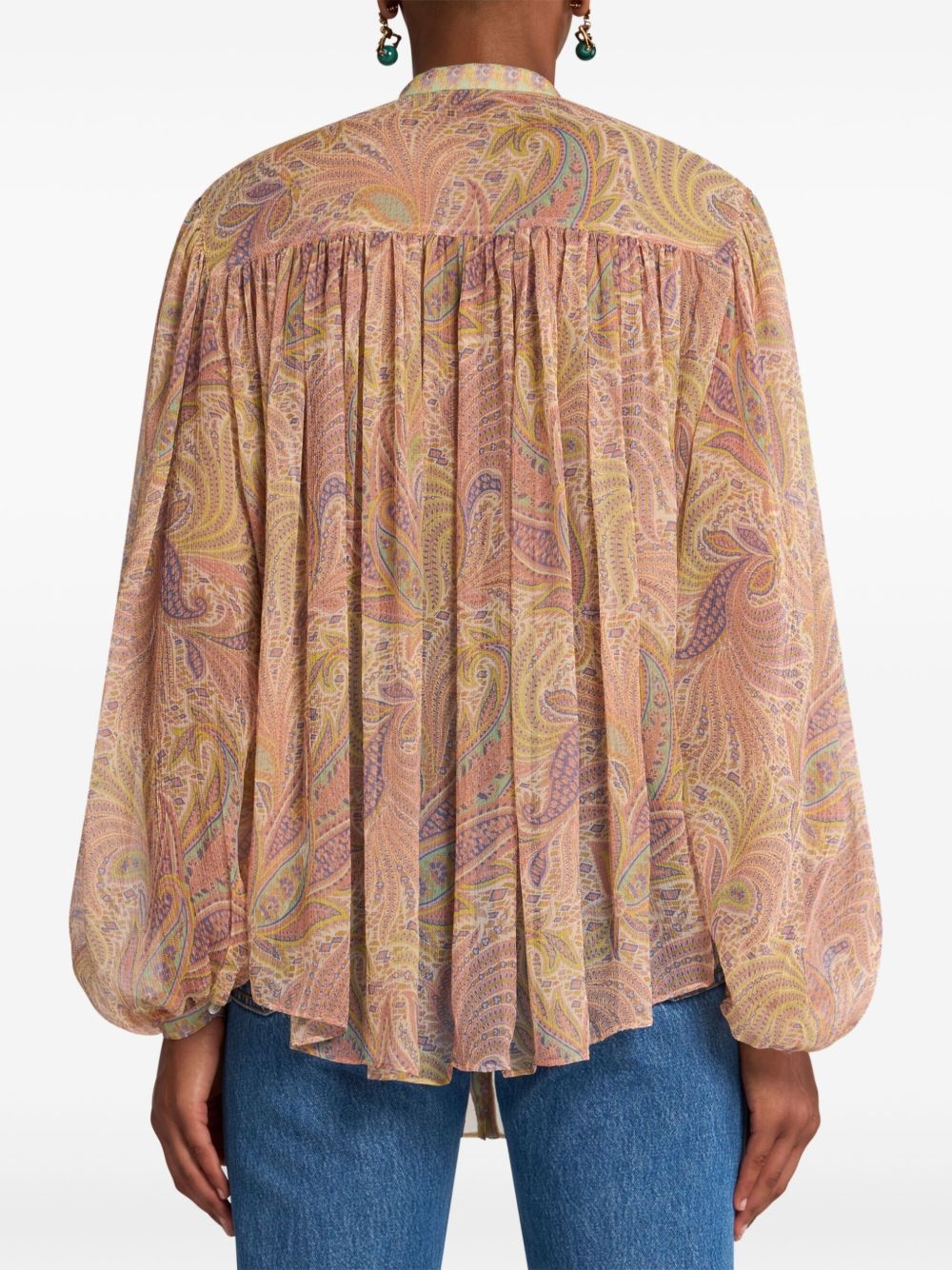 paisley-print shirt - 4