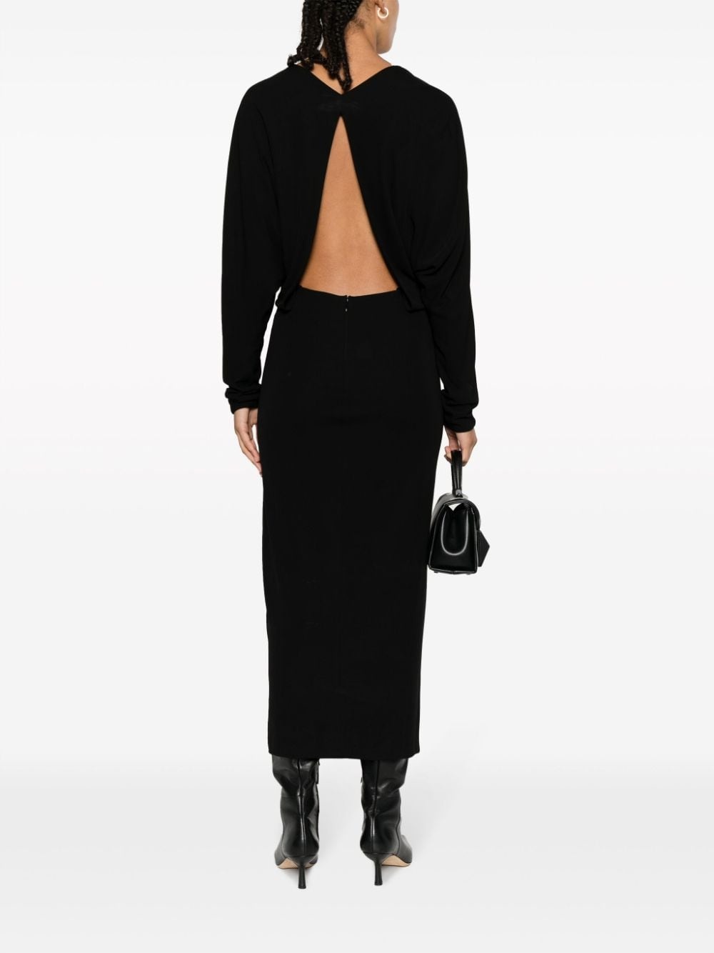 The Trina open-back midi dress - 2