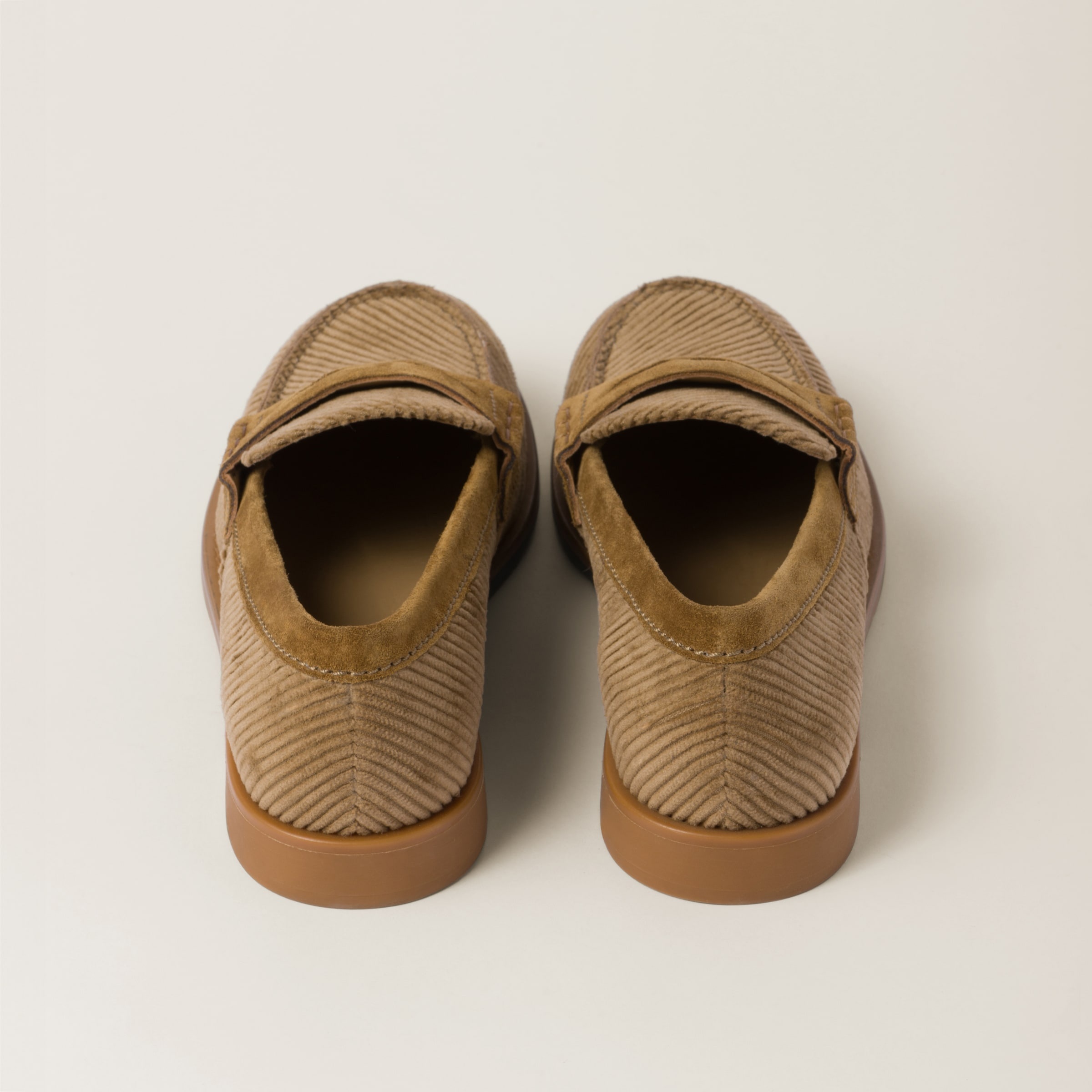Corduroy loafers - 3