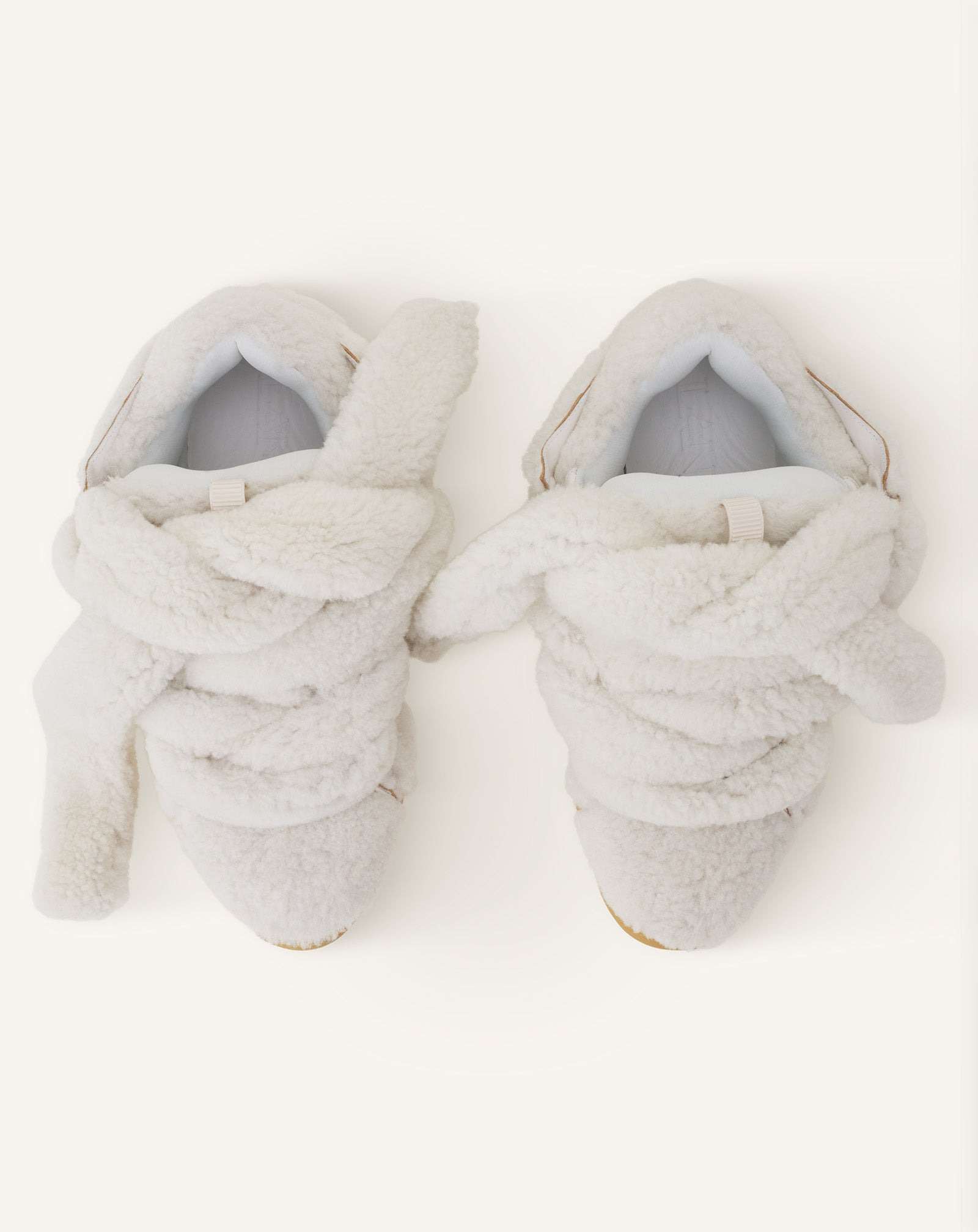 CURB SNEAKERS IN SHEARLING - 4
