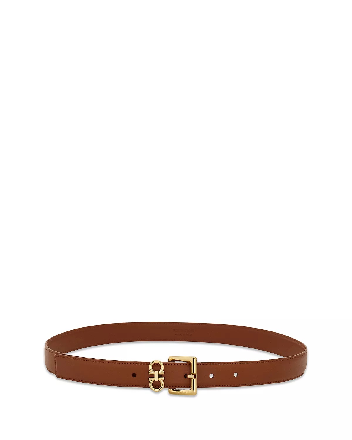 Women's Double Gancini Fixed Belt - 4