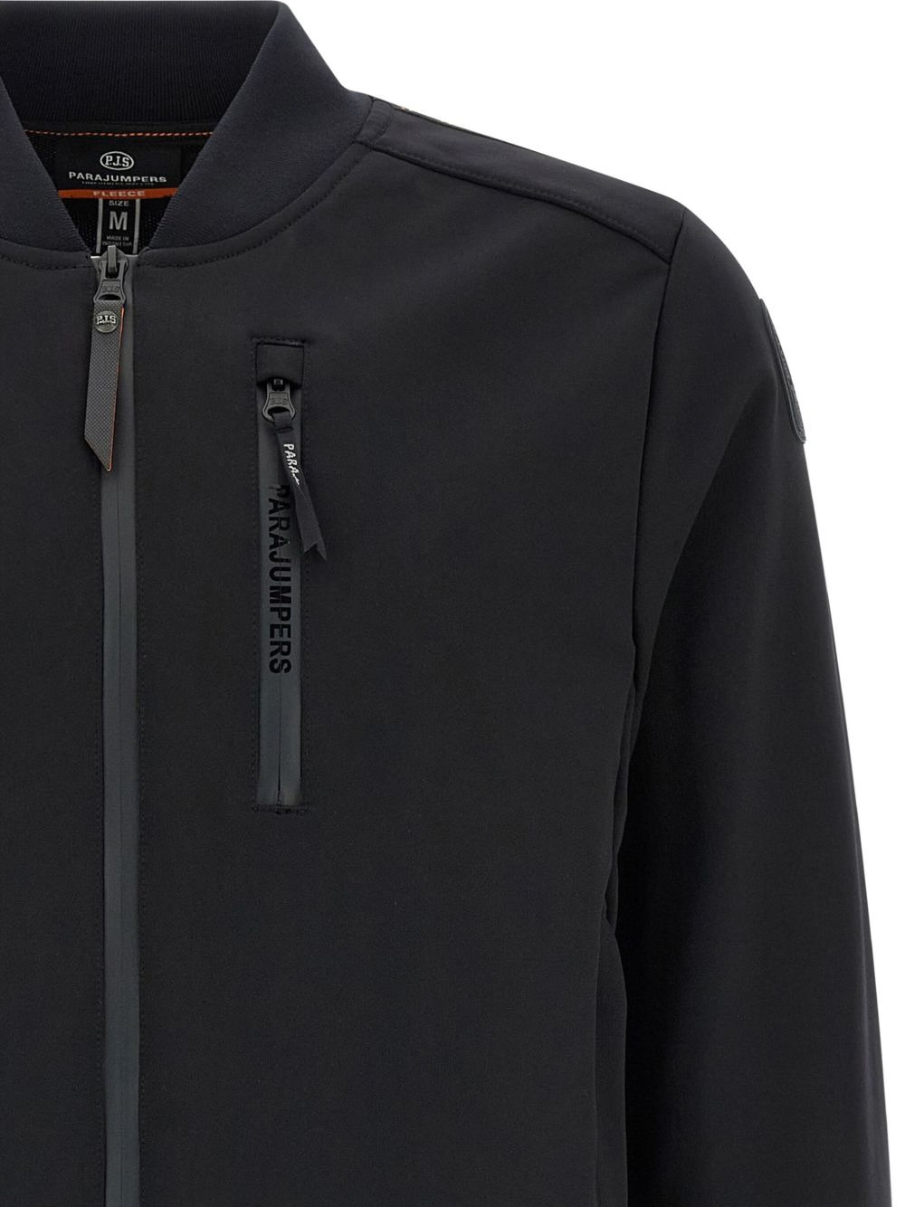 Mckay zip-front logo-patch sweatshirt - 3
