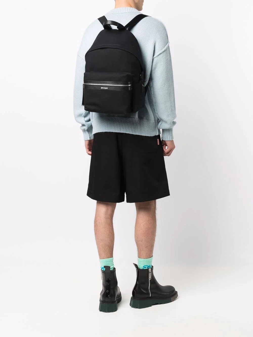 Classic logo-print backpack - 2