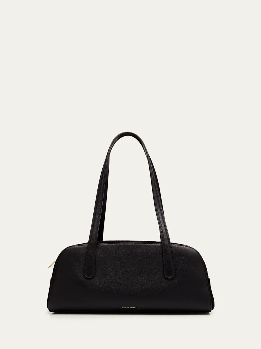 Helios Leather & Suede East-West Shoulder Bag - 1