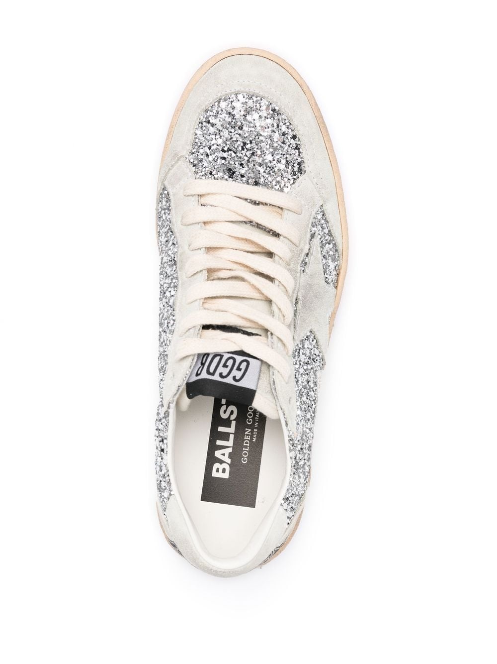 Ball-Star glitter low-top sneakers - 4