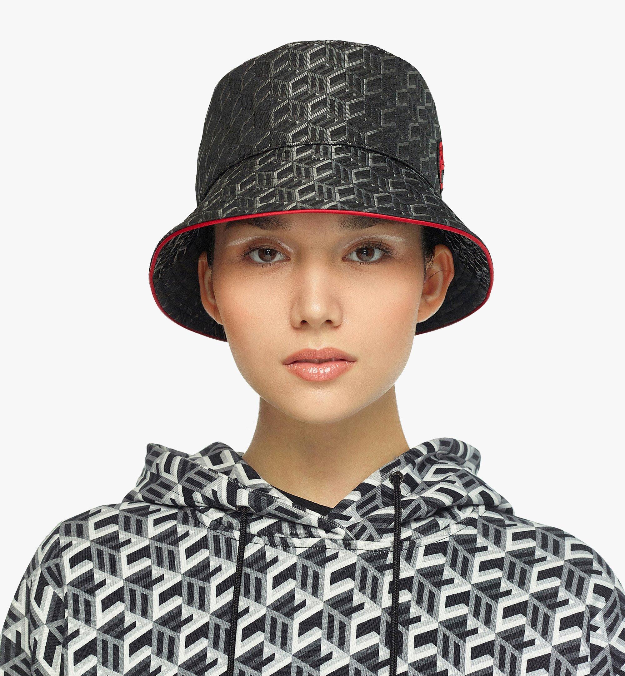Bucket Hat in Cubic Monogram Jacquard - 2