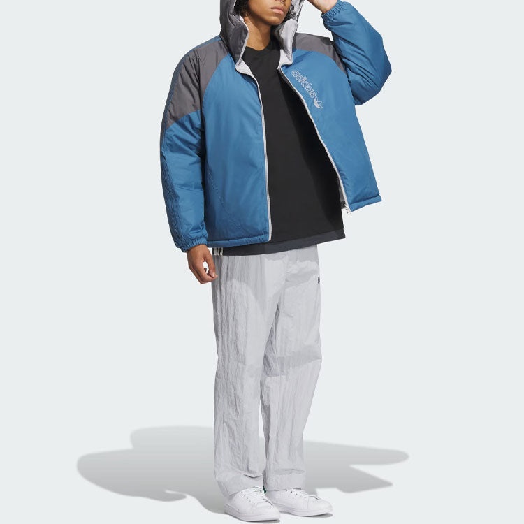 adidas Originals Reversible Down Jackets 'Blue White' IU4828 - 6